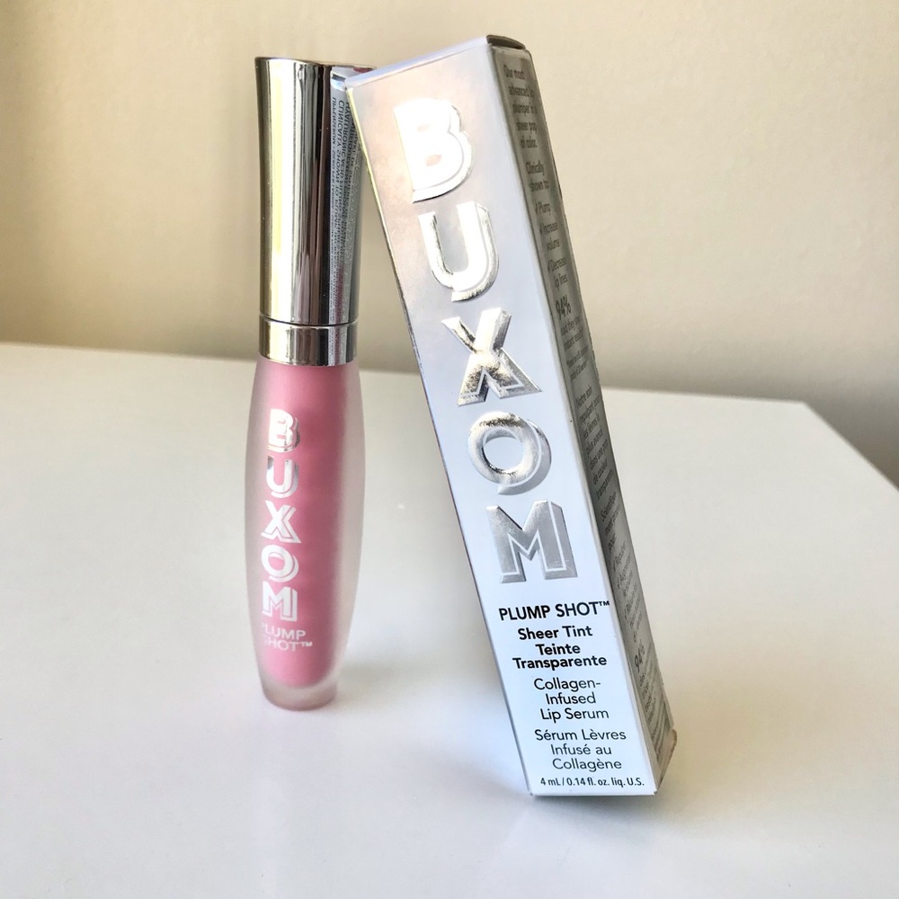 Buxom Plump Shot Lip Gloss Serum in Lingerie, NIB - Picture 15 of 16